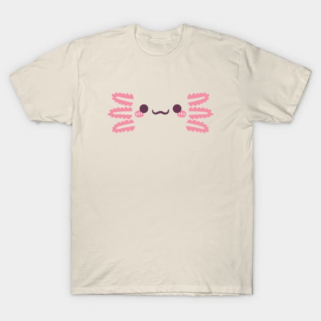 Cute Axolotl Costume T-Shirt by rustydoodle